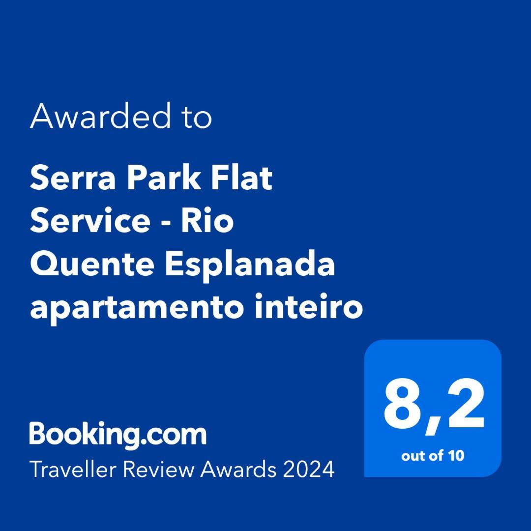 Serra Park Flat Service - Esplanada Inteiro Roupas De Cama A Parte * Rio Quente